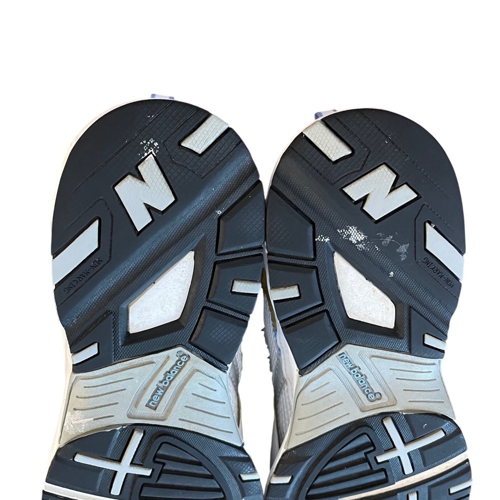 New Balance 409 Womens White Light Blue Silver Running Shoes CW409WB Size 11 - Picture 9 of 11
